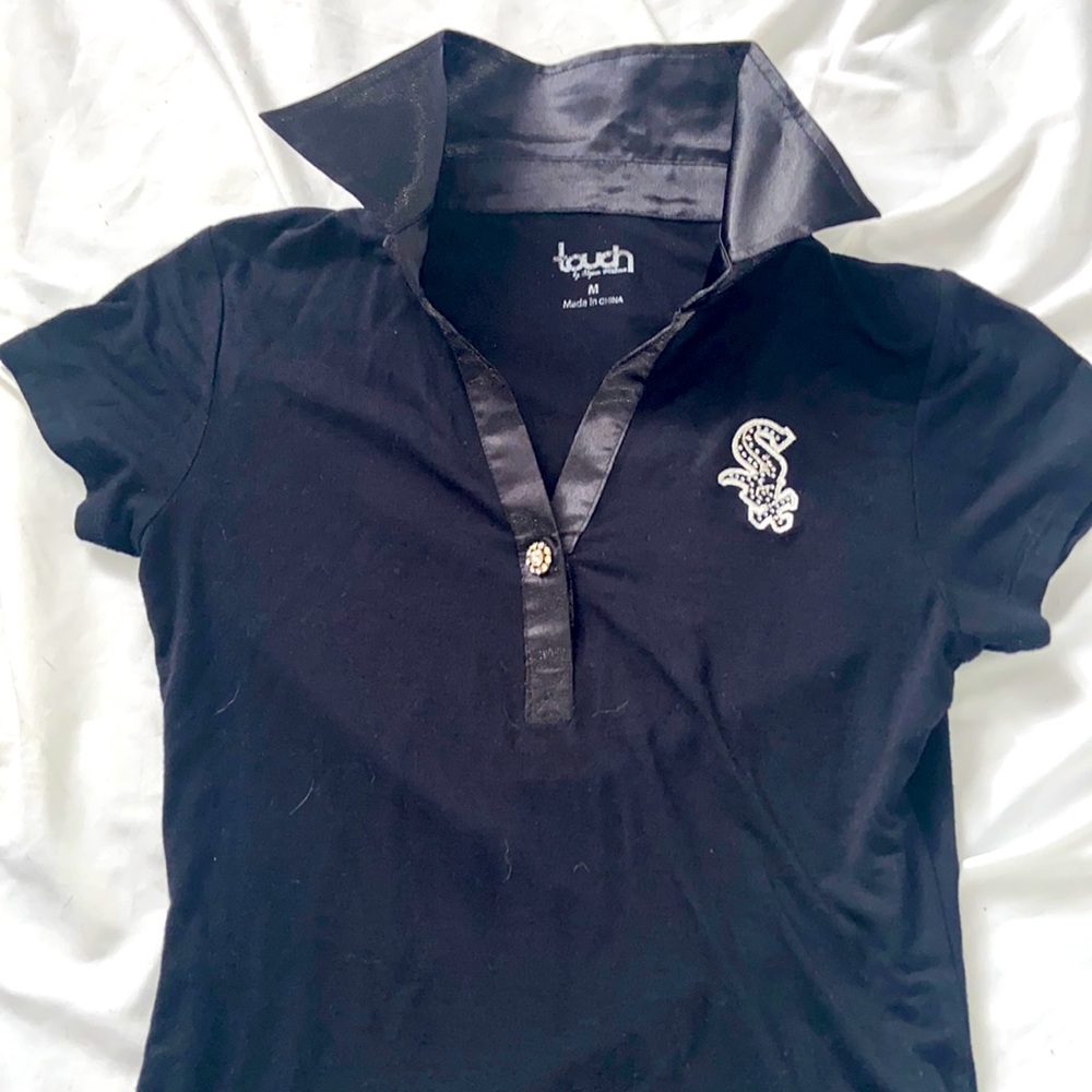 White Sox black short sleeve shirts by Touch